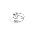 Ring Spiral Hart - Zilver Ring