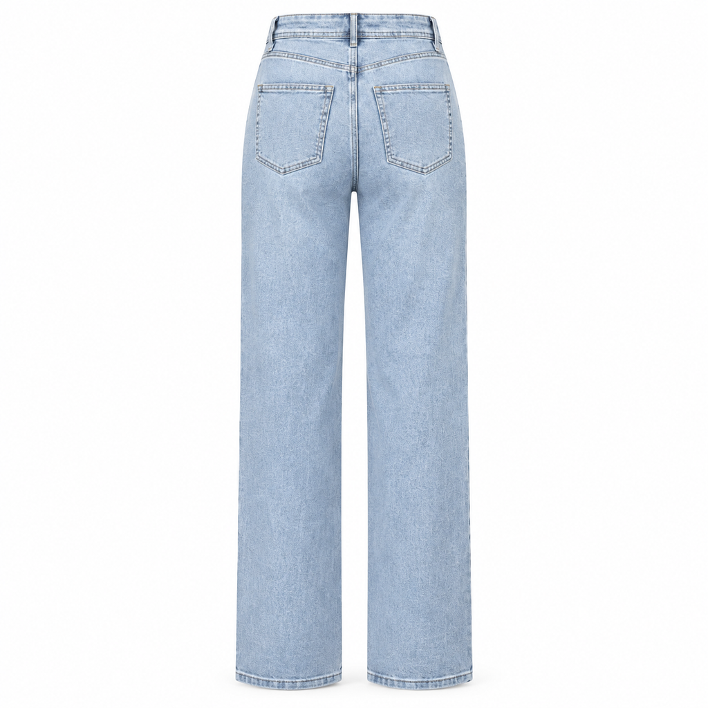 Redial Jeans Tall Flared Mid Waist - Lichtblauw Jeans