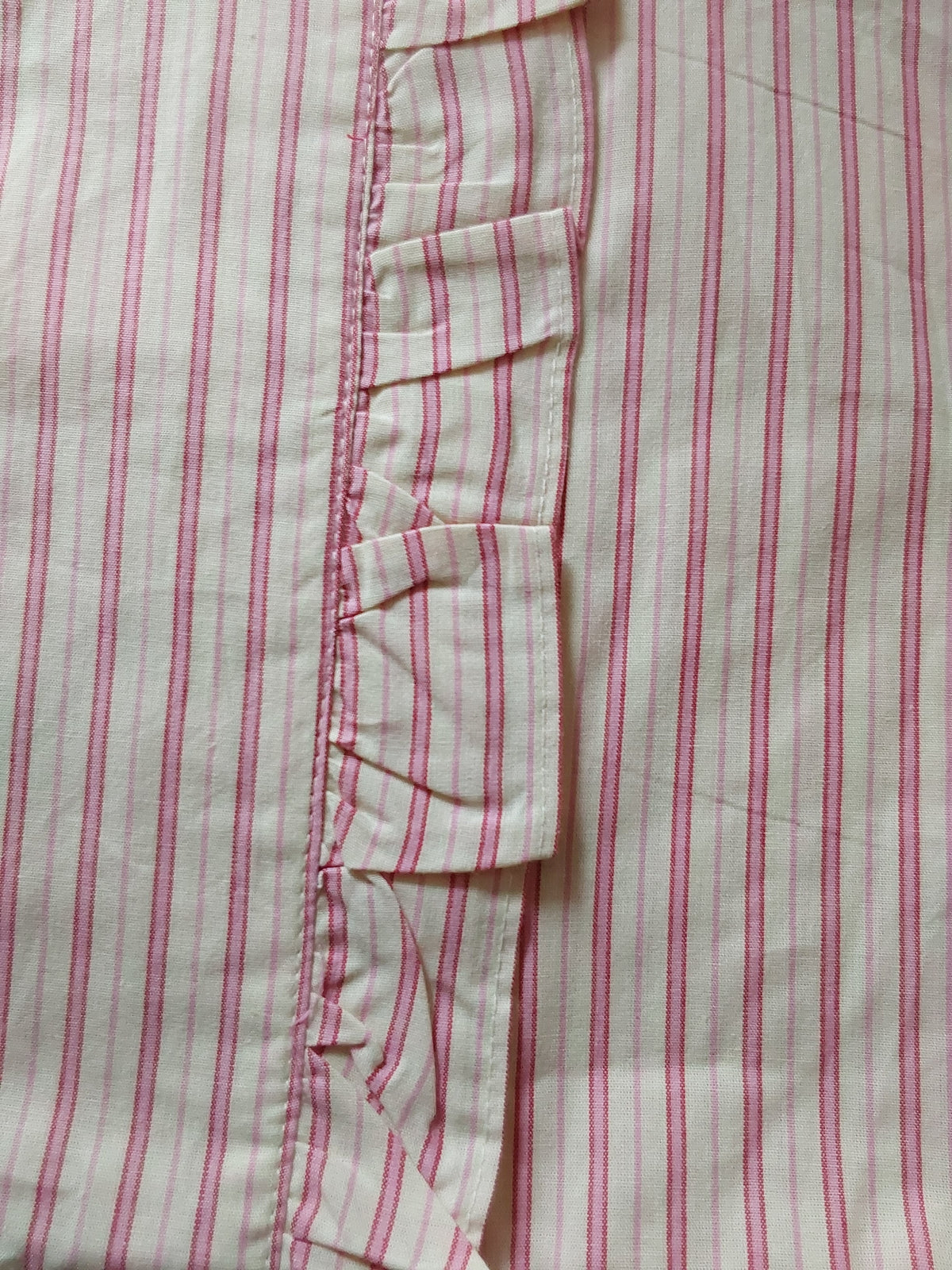 Blouse Ruffled Gestreept - Roze Blouse