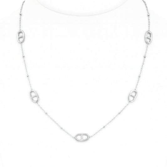 Ketting DD fijn - Zilver Ketting