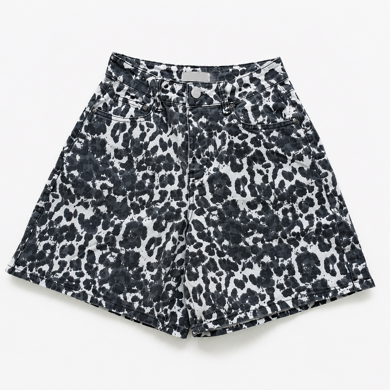 Leopard Short High Waist — Stretch & Comfort Fit short