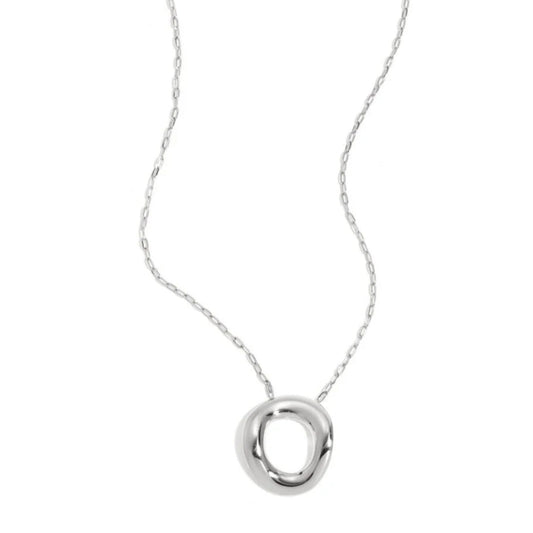 Ketting bold circle - Zilver ketting