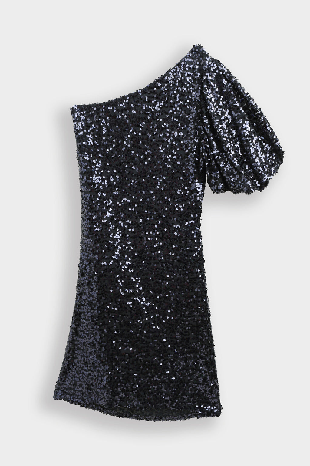 One-shoulder Jurk met Pofmouw Jurk