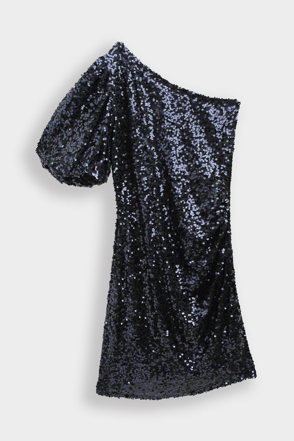 One-shoulder Jurk met Pofmouw Jurk