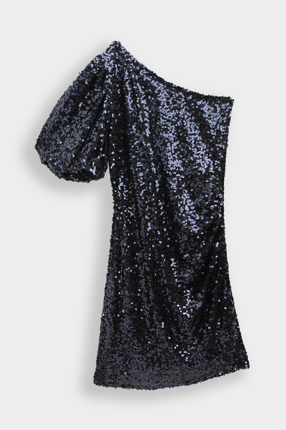 One-shoulder Jurk met Pofmouw Jurk
