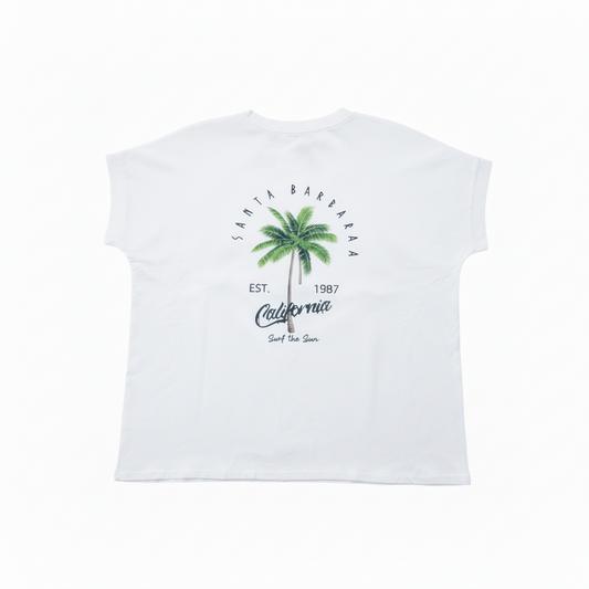 Santa Barbara California Printed T-shirt Top