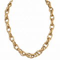 Chunky Schakelketting - Goud ketting