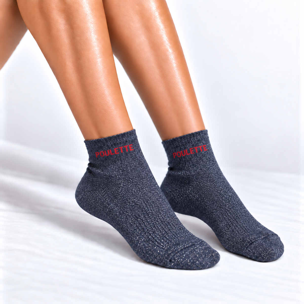 Sokken Poulette – French Edition Navy sokken