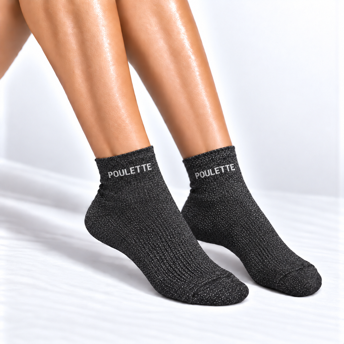 Sokken Poulette – French Edition Zwart sokken