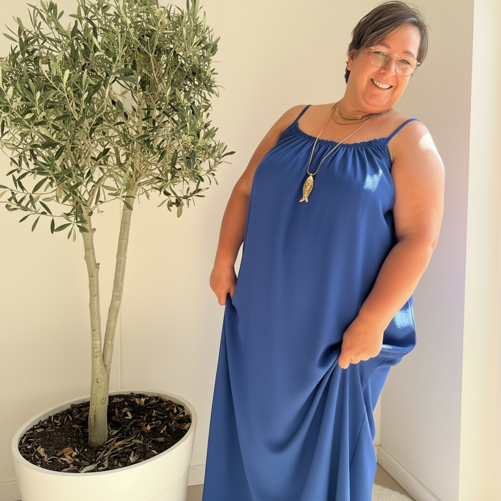 Maxi Dress Spaghettibandjes | One Size 36-50 Jurken