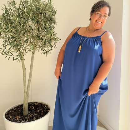 Maxi Dress Spaghettibandjes | One Size 36-50 Jurken