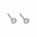 Sparkle Dot Studs – Zilver oorbellen