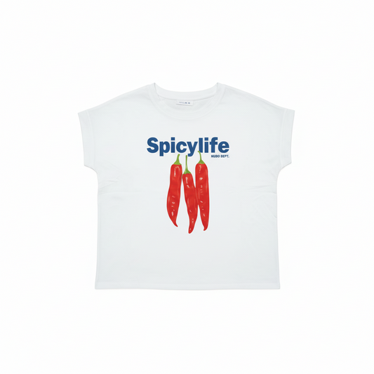 Spicylife Printed T-shirt Top