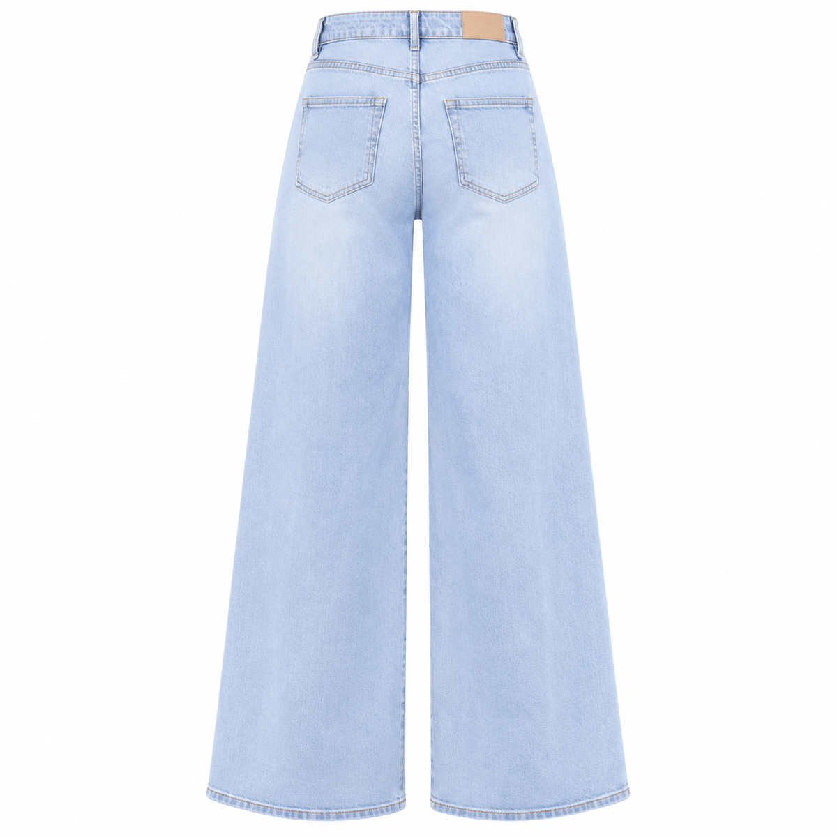 Super Wide Leg Jeans - High Waist Jeans
