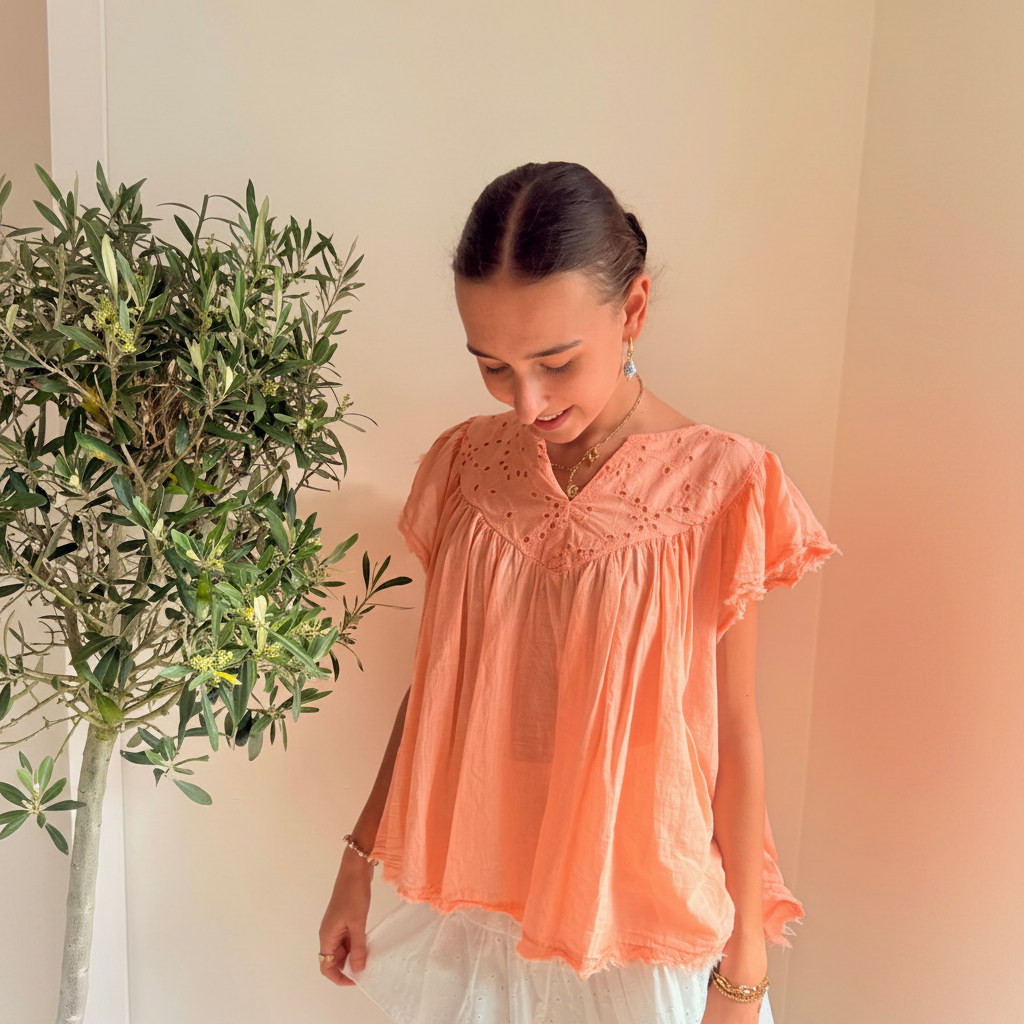 Broderie Top | One Size 36-46/48 Tops