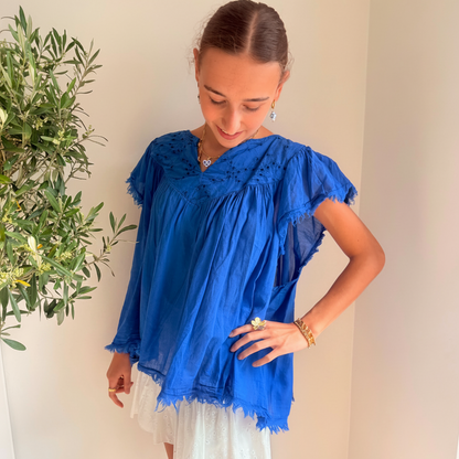Broderie Top | One Size 36-46/48 Tops