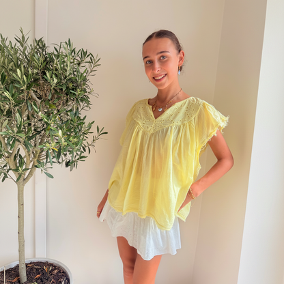 Broderie Top | One Size 36-46/48 Tops