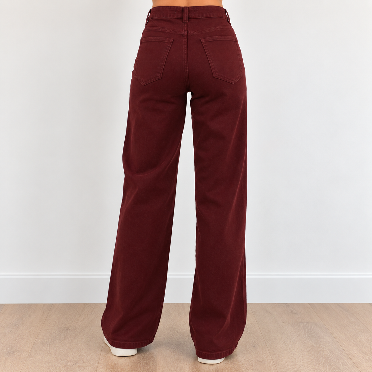 Goodies Wide Leg Stretch Jeans – Bordeaux Jeans