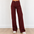 Goodies Wide Leg Stretch Jeans – Bordeaux Jeans