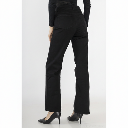 Jeans Goodies Wide Leg - Zwart broeken