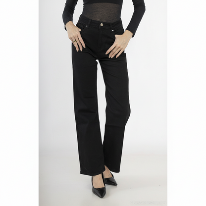 Jeans Goodies Wide Leg - Zwart broeken