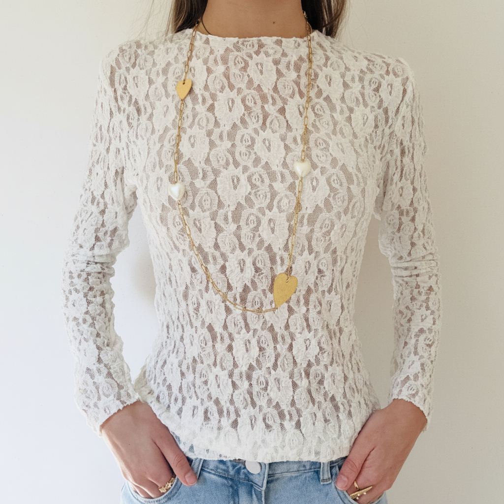 Lace top Wit Top