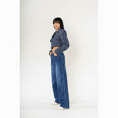 Balloon jeans - Donkerblauw broeken