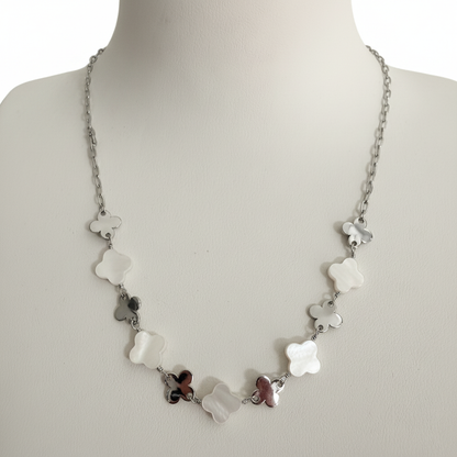Ketting Clover Variety - Zilver Ketting